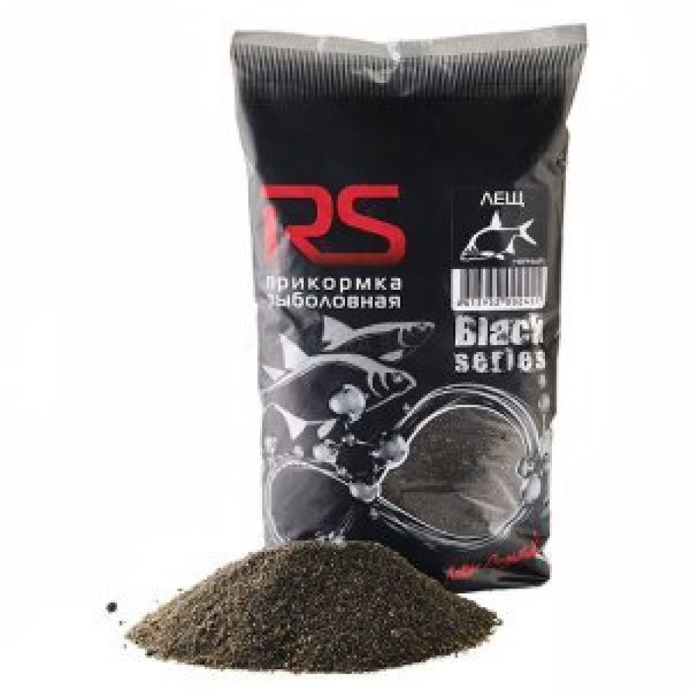 Прикормка рыболовная RS black series Лещ (черный)