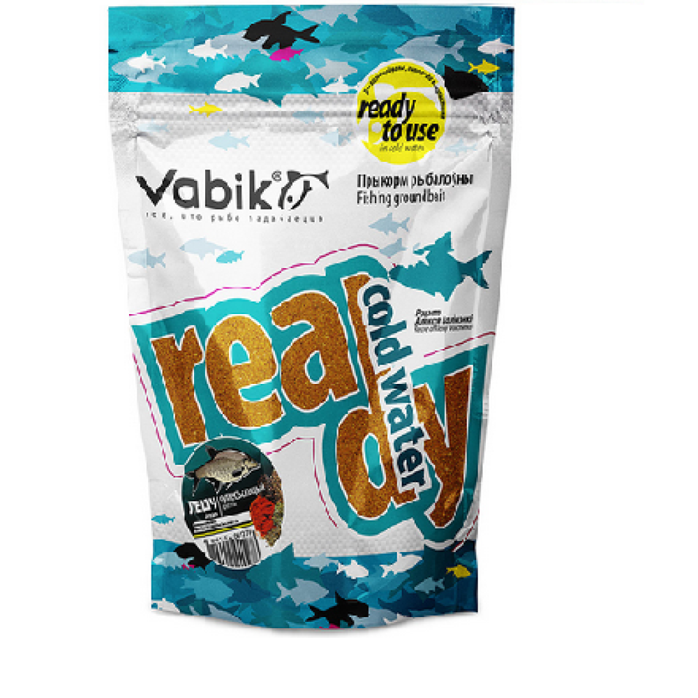 Прикормка Vabik READY COLD WATER Лещ Специи 750г