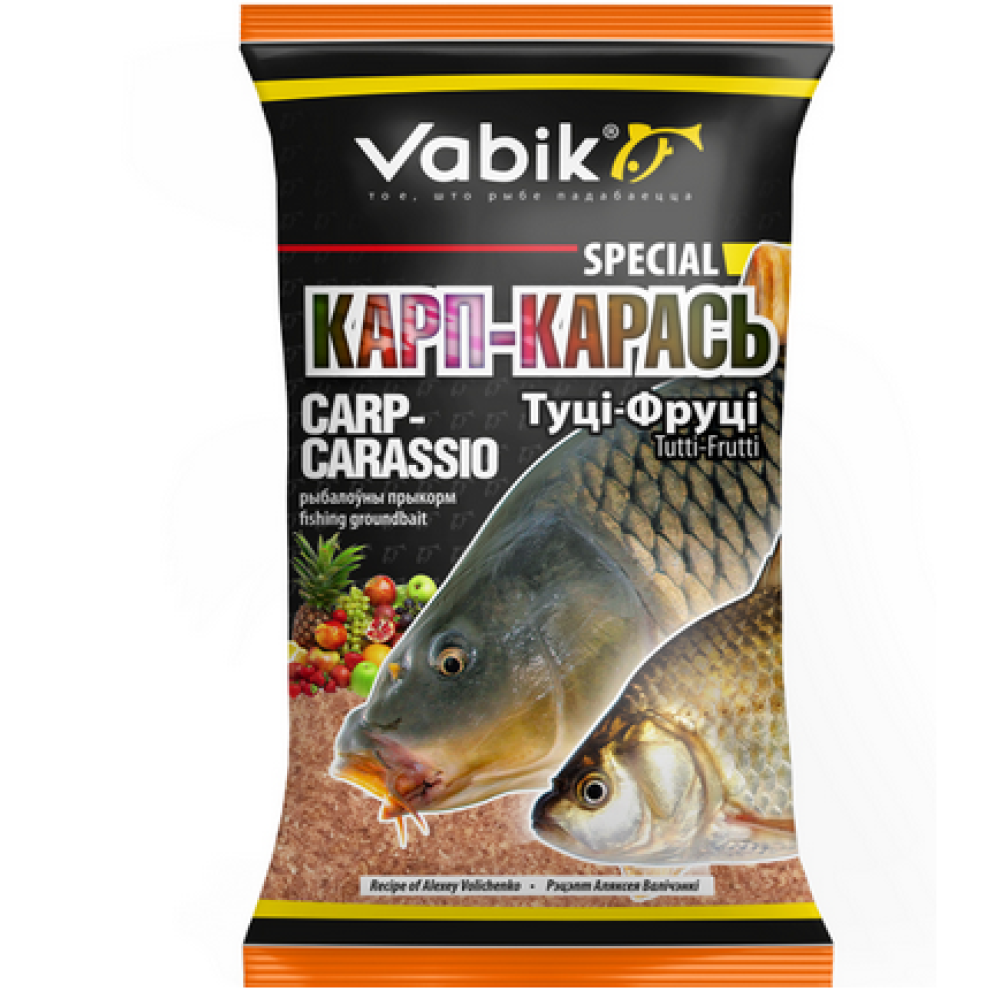 Прикормка Vabik SPECIAL Карп Карась Тутти-фрутти 1кг
