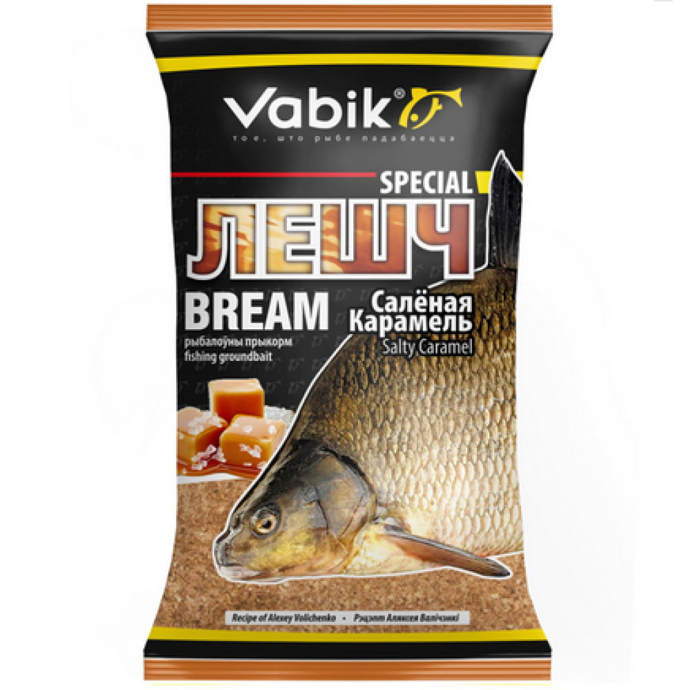 Прикормка Vabik SPECIAL Лещ Соленая Карамель 1кг