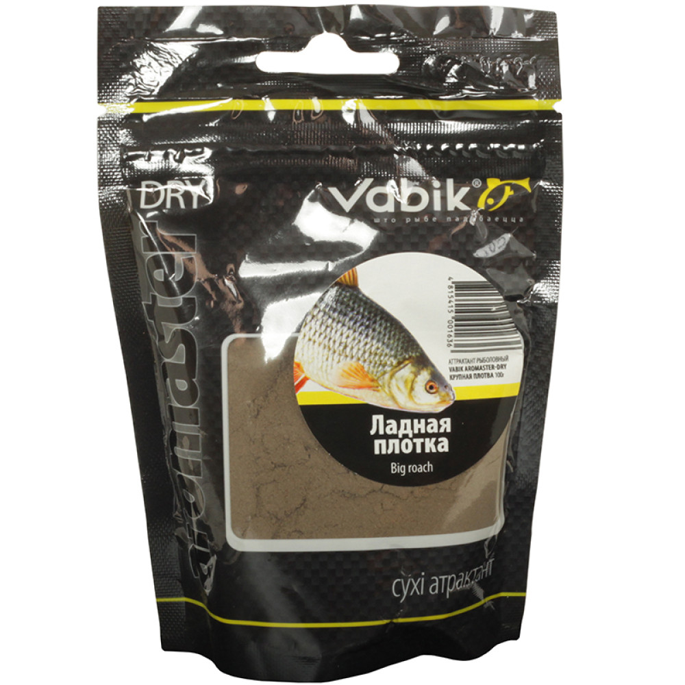 Аттрактант Vabik AROMASTER-DRY Крупная плотва 100г