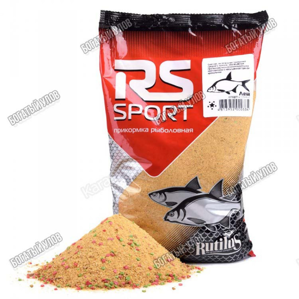 Прикормка рыболовная RUTILUS RS SPORT ЛЕЩ ПРЯННЫЙ