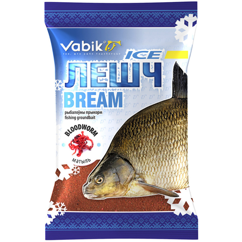 Прикормка рыболовная Vabik ICE ЛЕЩ МОТЫЛЬ 750г