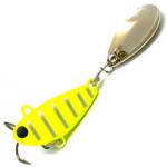 Блесна Тейл-спиннер Hurricane Bullet Yellow ACID 27mm 15g