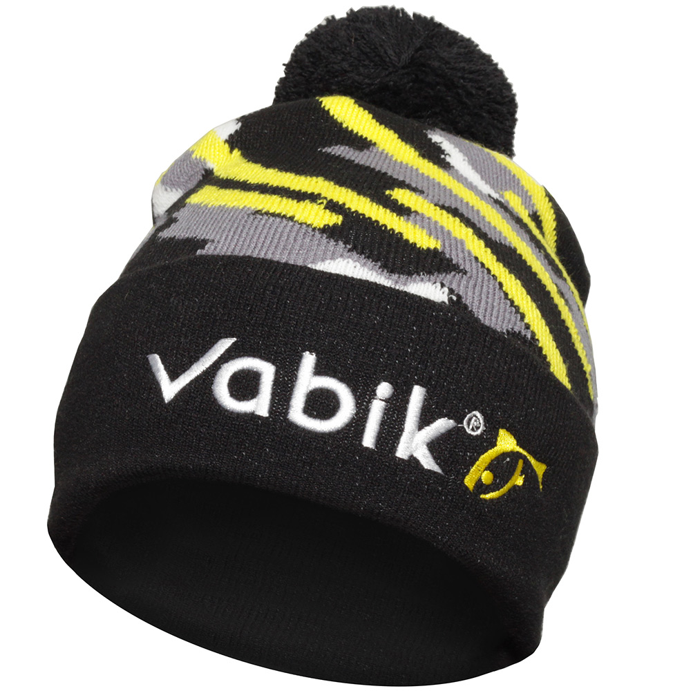 Шапка Vabik желто-черная "цифра"