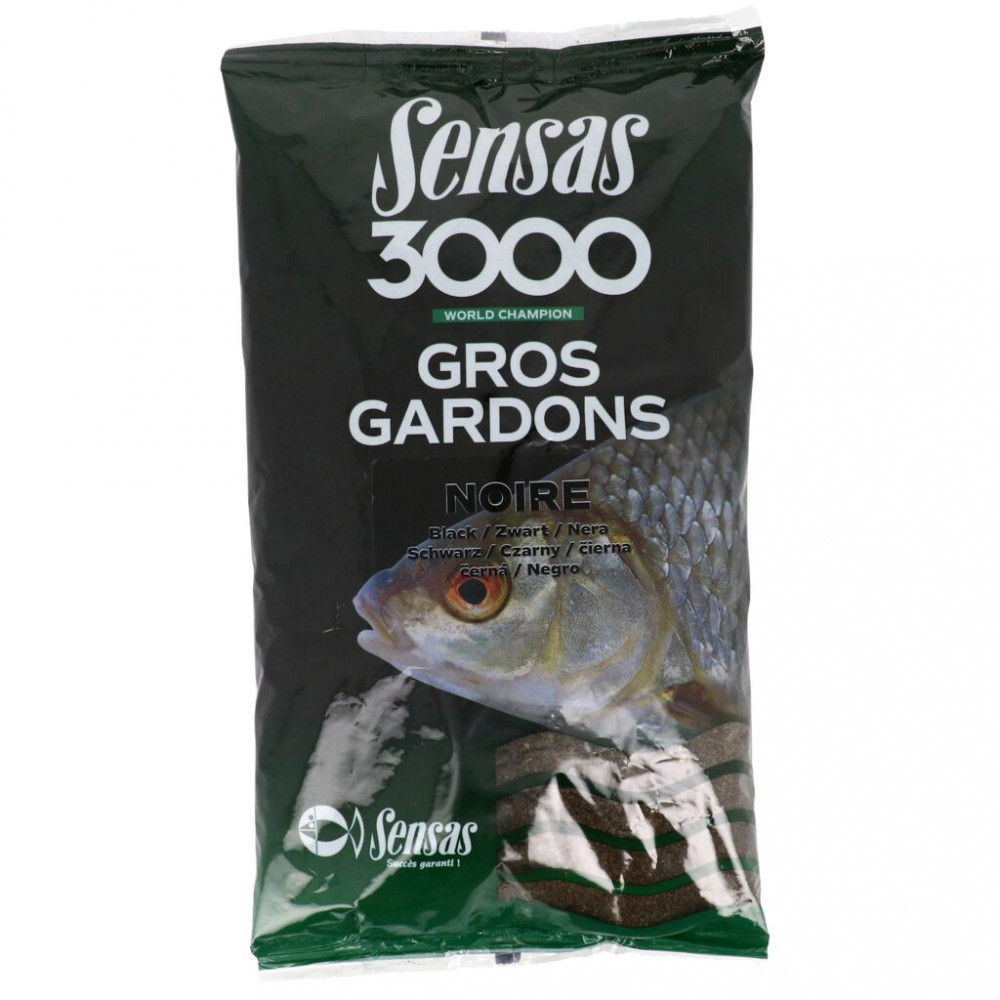 Прикормка Sensas 3000 Gros Gardons Noir