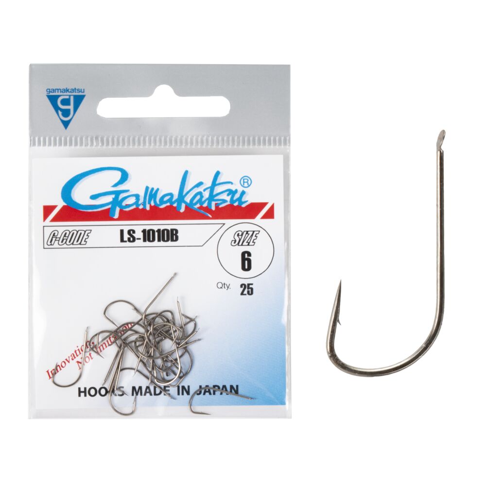 Крючки рыболовные Gamakatsu LS-1010B Bronze #8 - #14