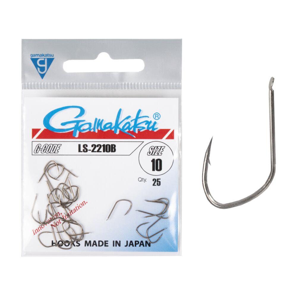 Крючки рыболовные Gamakatsu LS-2210B Bronze #8 - #16