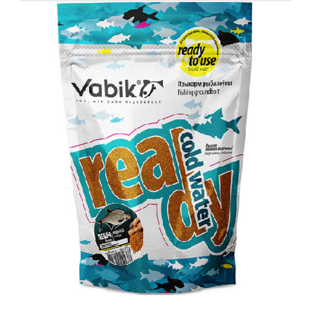 Прикормка Vabik READY COLD WATER Лещ Корица 750г
