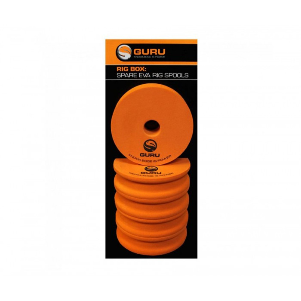 GRBS Шпули запасные для поводочницы Guru Spare Spools Rig Box 5шт