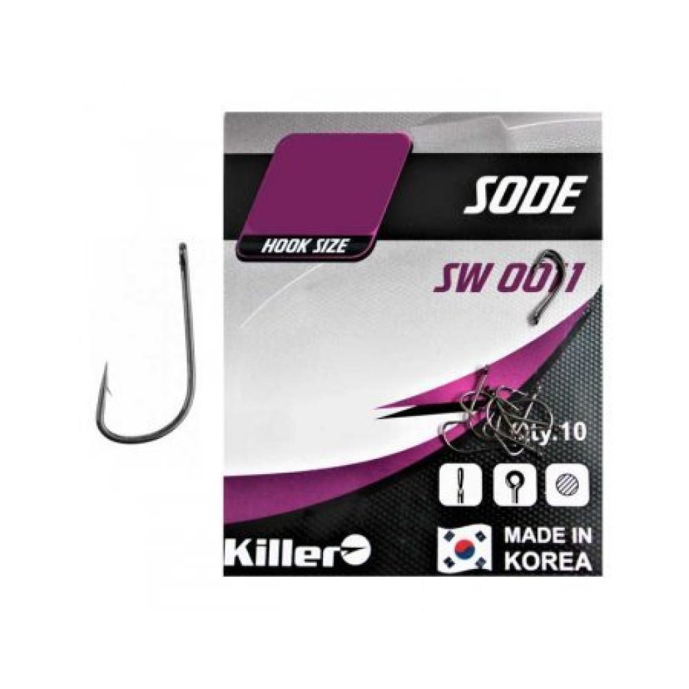 Крючок Killer Sode Ring №6 - №12