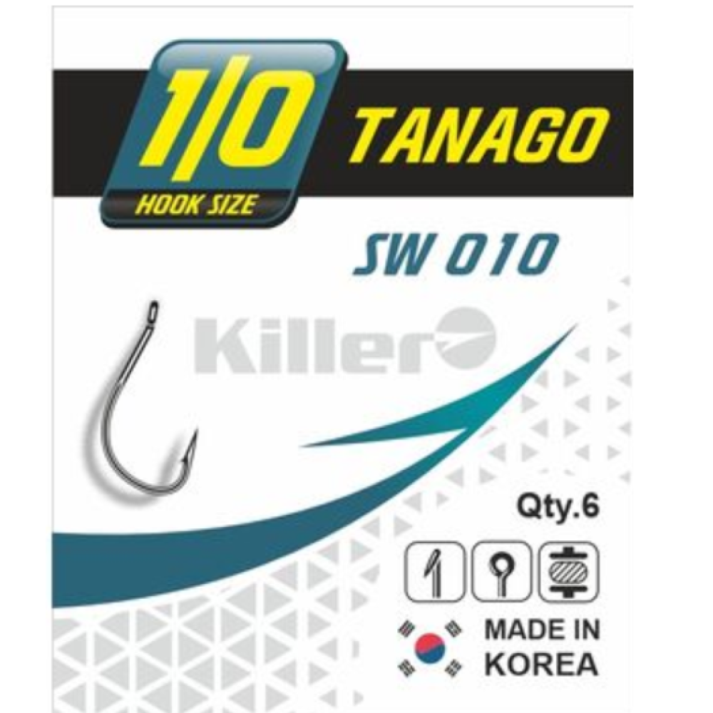 Крючок Killer Tanago №2 - №10